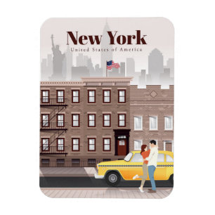 Resa konstresor till New York City Magnet