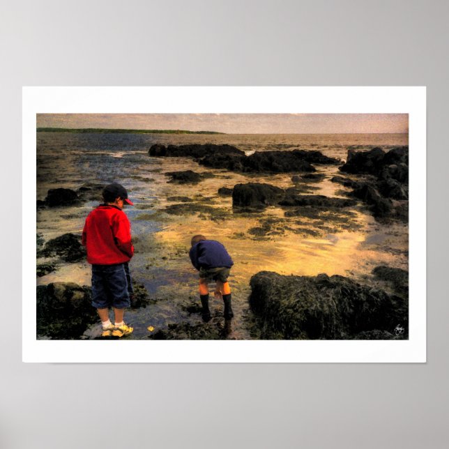 Resa-kortet i Fält Poster (Framsidan)