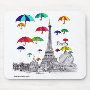 Resa med det paraplyParis Effiel torn Musmatta