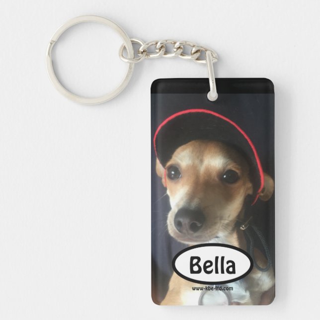 RESA MED EN HUND - keychain (Framsidan)
