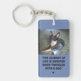 RESA MED EN HUND - keychain