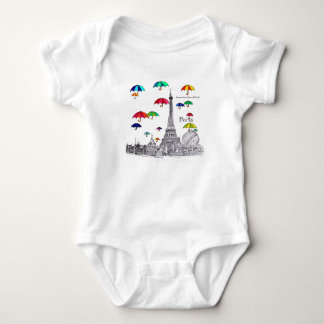 Resa med paraplyer tee shirt