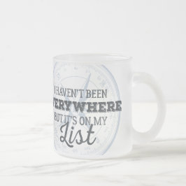 Resa mer motivational citationstecken för frostad glasmugg