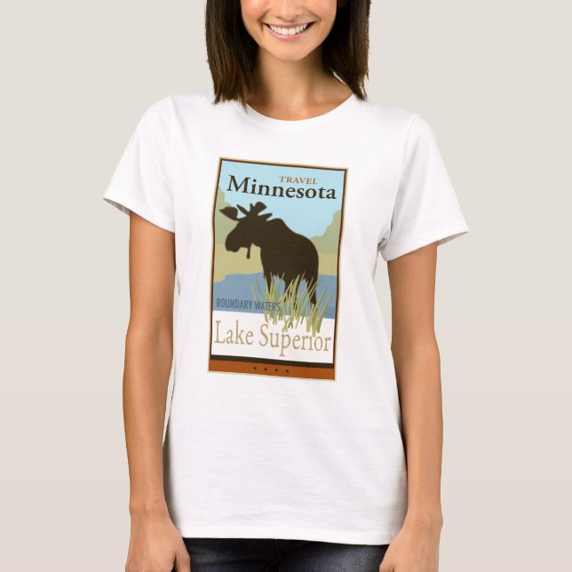 Resa Minnesota II Tee Shirt (Framsida)