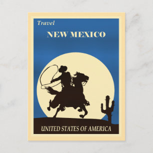 Resa New Mexico Vykort