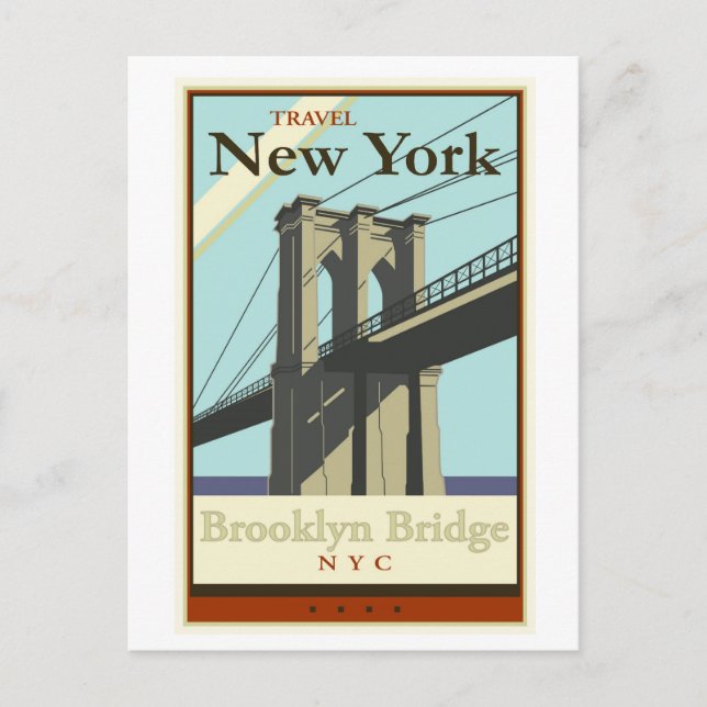 Resa New York Vykort (Framsida)