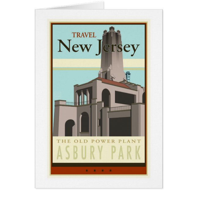 Resa nytt - jerseyen hälsningskort (Framsidan)