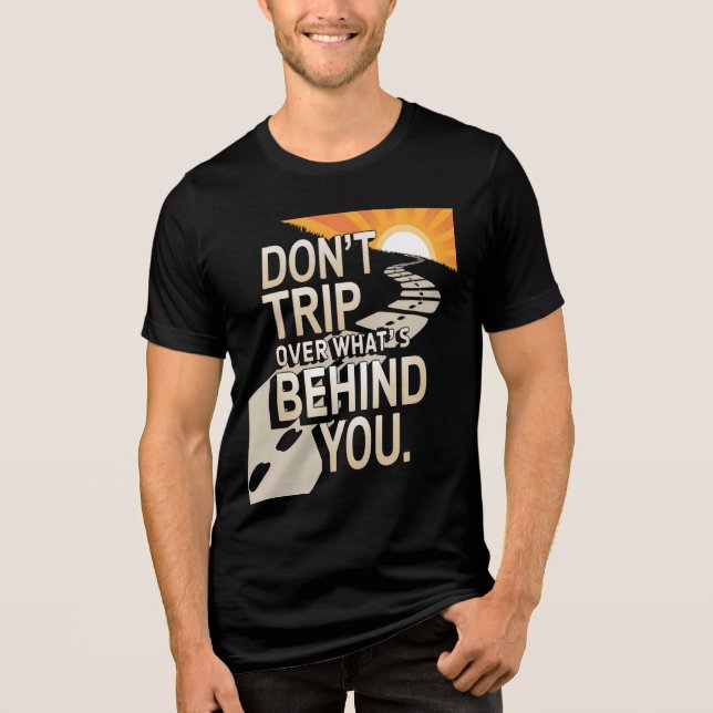 Resa över det förflutna: Motiveringsgrafik T Shirt (Framsida)