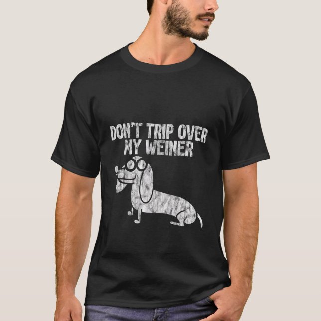 Resa över min Weiner T Shirt (Framsida)