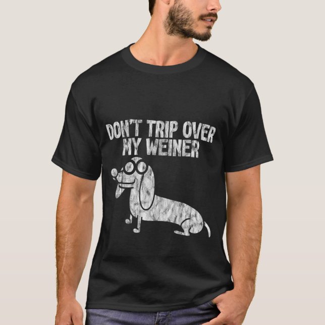 Resa över min Weiner T Shirt (Framsida)