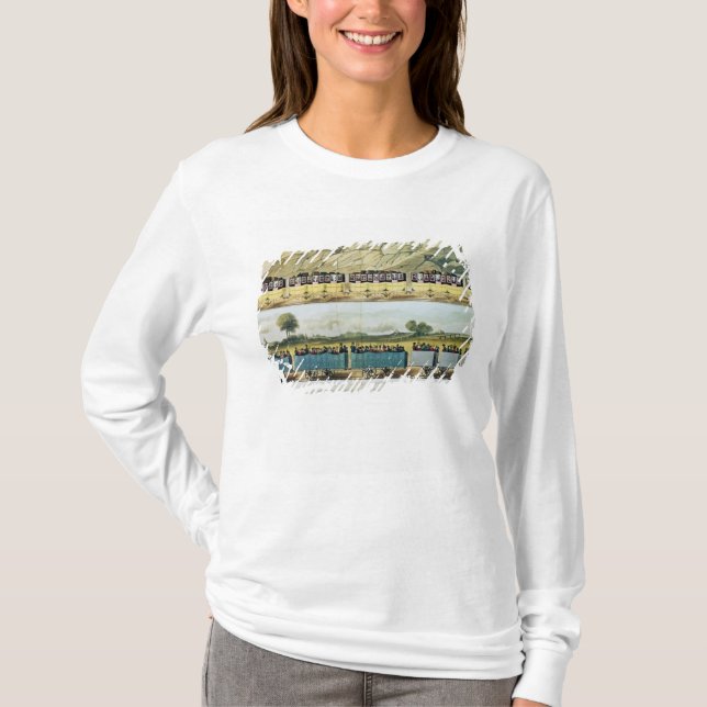 Resa på Liverpoolen och Manchester Tee Shirt (Framsida)