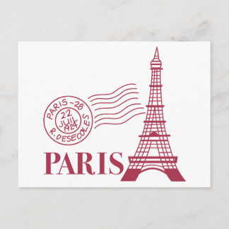Resa Paris Vykort