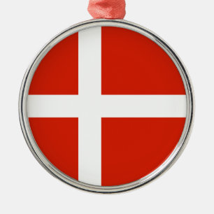 Resa prydnaden - Danmark Julgransprydnad Metall