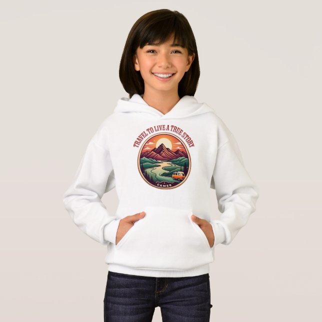 Resa Real Story Tee - No Fake Journeys Badge (Hel framsida)