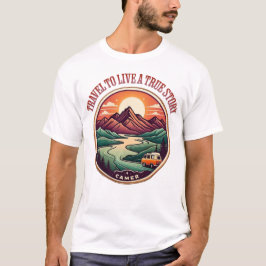 Resa Real Story Tee - No Fake Journeys Badge
