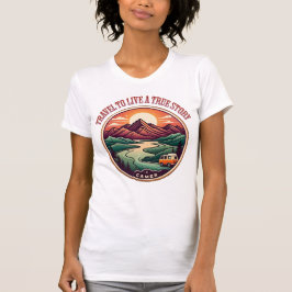 Resa Real Story Tee - No Fake Journeys Badge