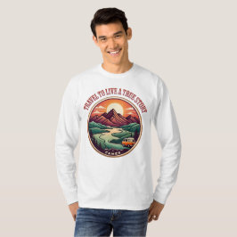 Resa Real Story Tee - No Fake Journeys Badge