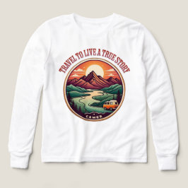 Resa Real Story Tee - No Fake Journeys Badge