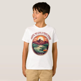 Resa Real Story Tee - No Fake Journeys Badge