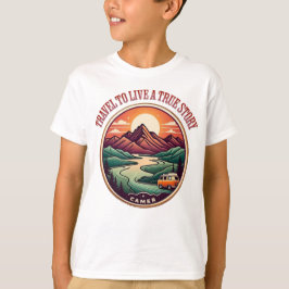 Resa Real Story Tee - No Fake Journeys Badge