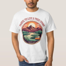 Resa Real Story Tee - No Fake Journeys Badge