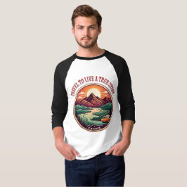 Resa Real Story Tee - No Fake Journeys Badge