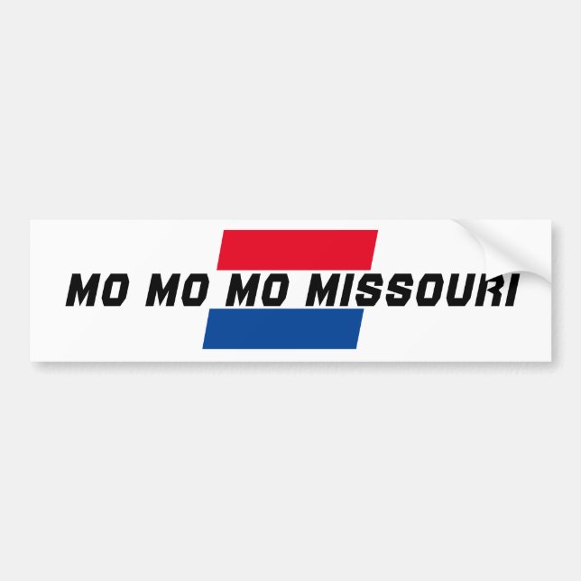 Resa resa semester MO MO MO MO MISSOURI statlig fl Bildekal (Framsidan)