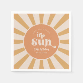 Resa runt Napkins vid Sol Party Pappersservett