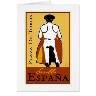 Resa Spanien Hälsningskort