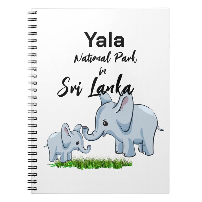Resa Sri Lanka Anteckningsbok (Framsidan)