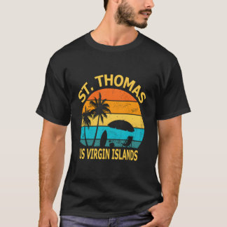 Resa St Thomas Us Virgin Islands Vacation Souven T Shirt