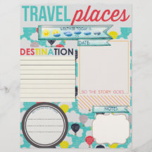Resa Ställe Travel Journal Infoga