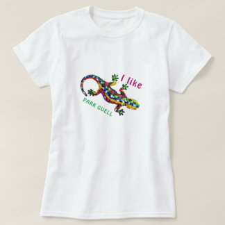 Resa T-Shirt Jag älskar PARK GUELL. present tee