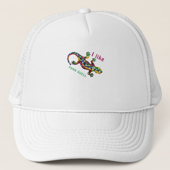Resa T-Shirt Jag älskar PARK GUELL. present tee Keps (Framsida)