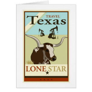 Resa Texas Hälsningskort