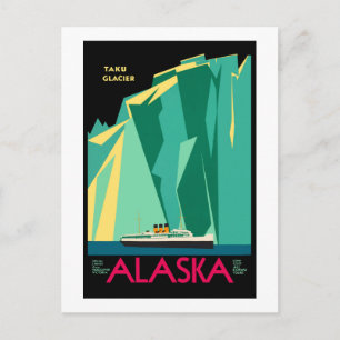 Resa till Alaska AK Taku Glacier Speciell Cruises: Vykort