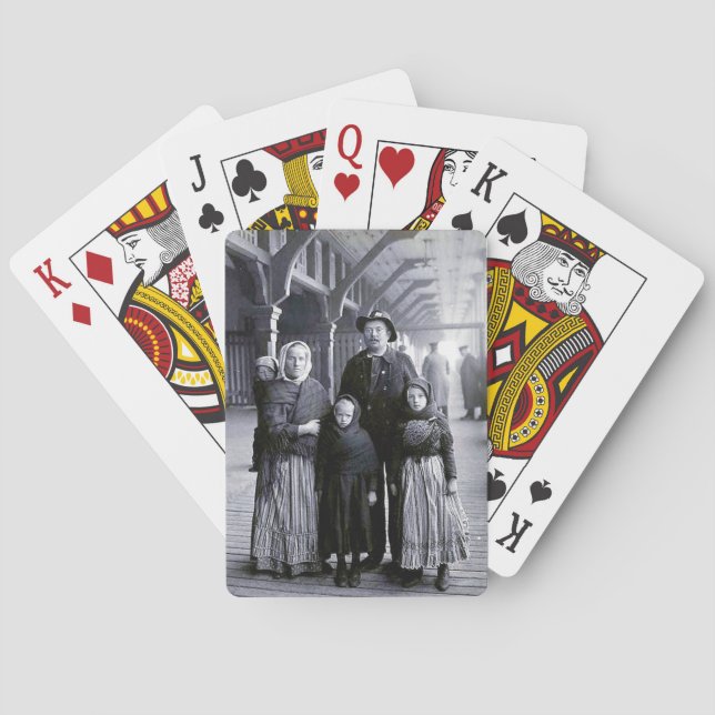 Resa till Amerika Casinokort (Baksidan)