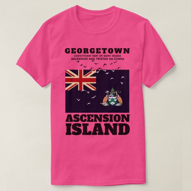 resa till Ascension Island T Shirt (Design framsida)