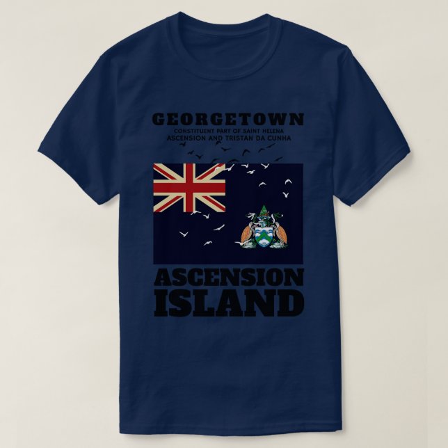 resa till Ascension Island T Shirt (Design framsida)