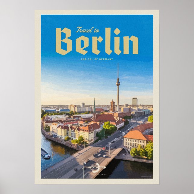 Resa till Berlin Poster (Framsidan)