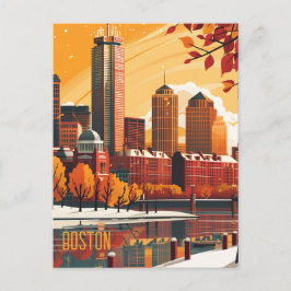 Resa till Boston Vykort