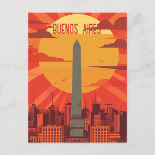 Resa till Buenos Aires Vykort