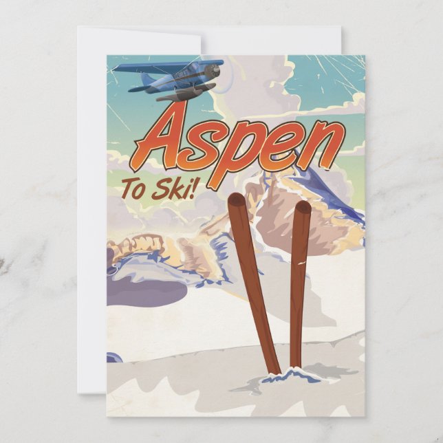 Resa till Danmark Tecknad - reseaffisch (Framsida)