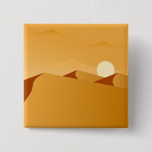 Resa till Egyptenens öknen Knapp (Framsida)