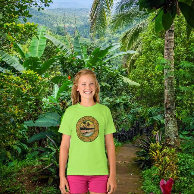 Resa till exotiska skor t shirt (Journey to Exotic Shores)