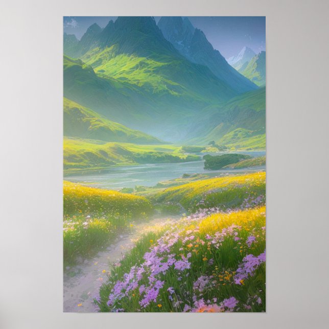 Resa till floden Kant Poster (Framsidan)