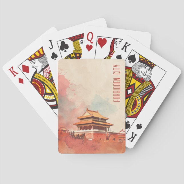 Resa till förbjuden ort casinokort (Baksidan)