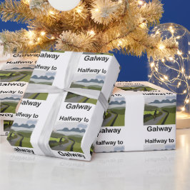 Resa till Galway på halva vägen Fest Presentpapper