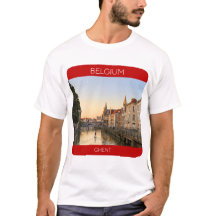 Resa till Gent, Belgien T-Shirt