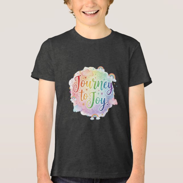Resa till glädje t shirt (Framsida)
